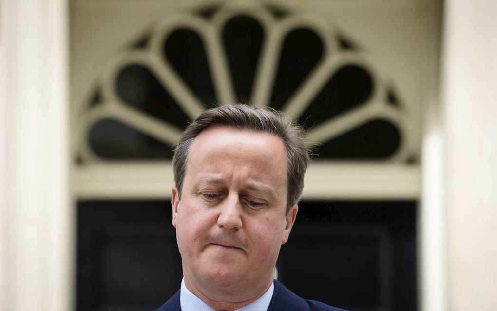 De Britse premier, David Cameron. beeld AFP, Leon Neal