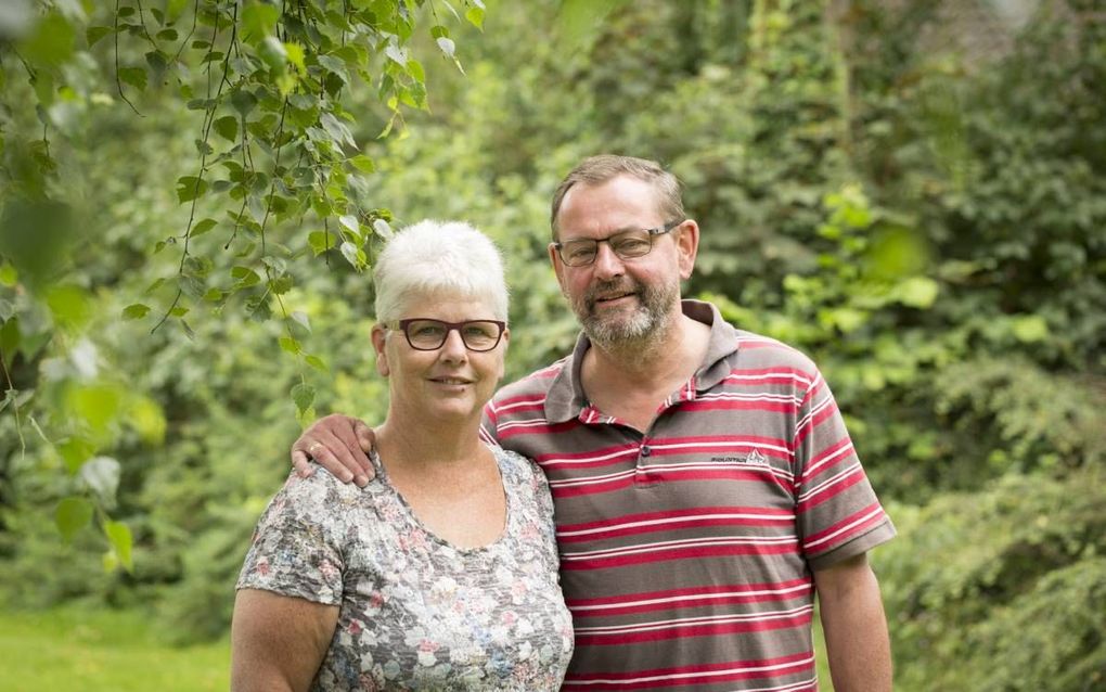 Johan en Ineke de Jonge werken als echtpaar in het campingpastoraat in Nunspeet. beeld André Dorst