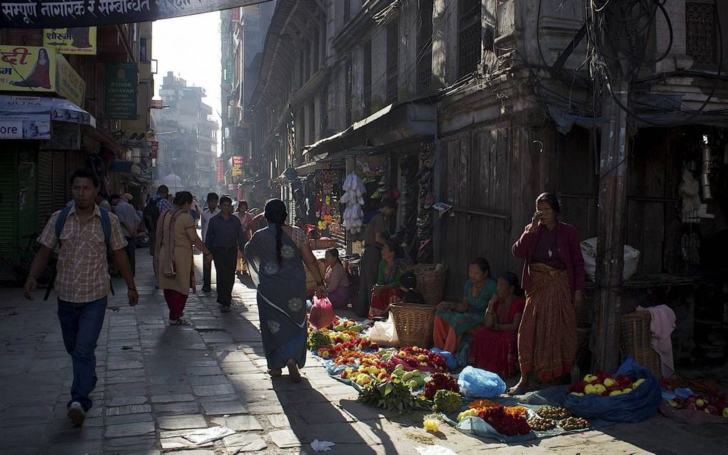 Straatbeeld in Bourj Hammoud. beeld Emilie Houwat