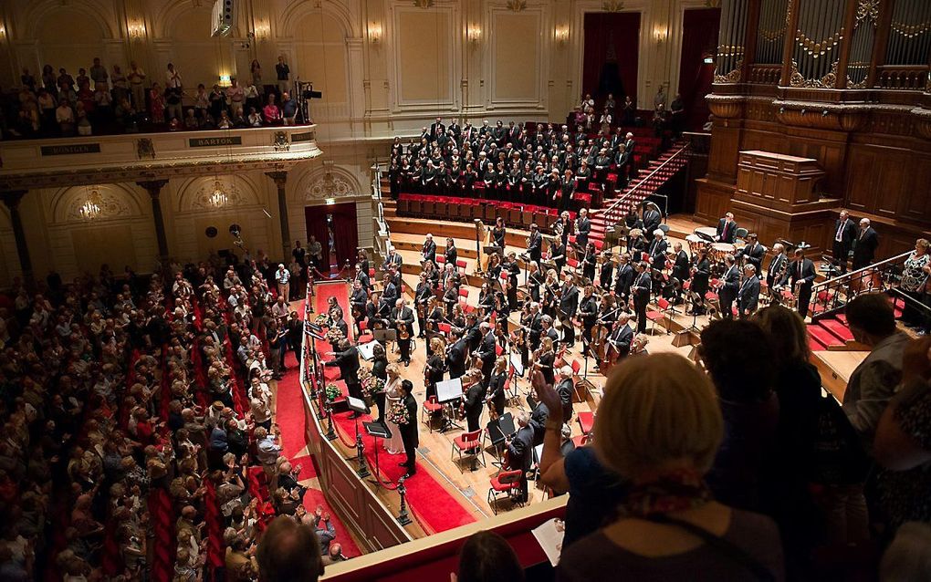 Concert in het Concertgebouw in Amsterdam. beeld Concertgebouw, Jurjen Stekelenburg