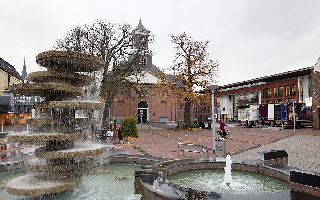 Op de achtergrond de Schildkerk. beeld RD, Anton Dommerholt