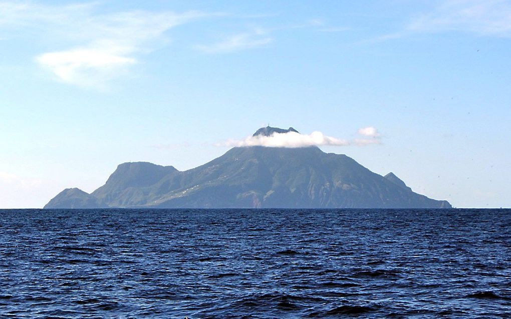 Mount Scenery op het Caribische eiland Saba. beeld Wikimedia