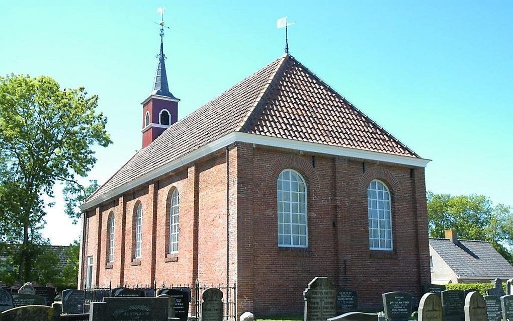 Het kerkgebouw van de hervormde gemeente Sebaldeburen. beeld RD