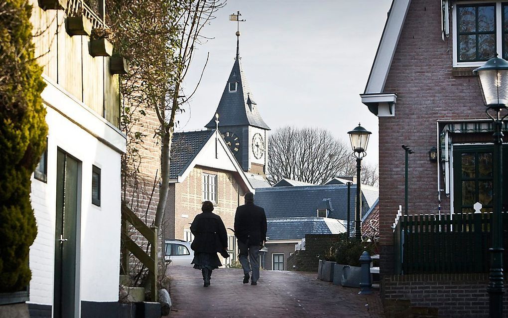 Het gaat in de tentoonstelling ”Bij ons in de Biblebelt” in Museum Catharijneconvent in Utrecht voornamelijk om de sociologische groep. Foto: Urk. beeld RD, Henk Visscher