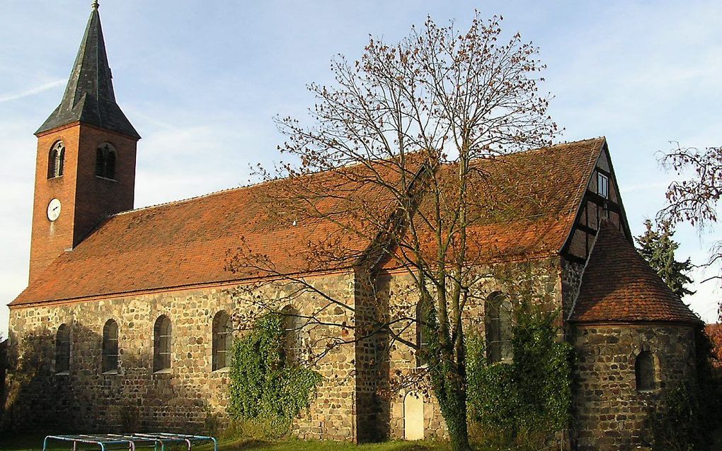 Het kerkgebouw van de EKD in het Oost-Duitse Buckau. beeld EKD