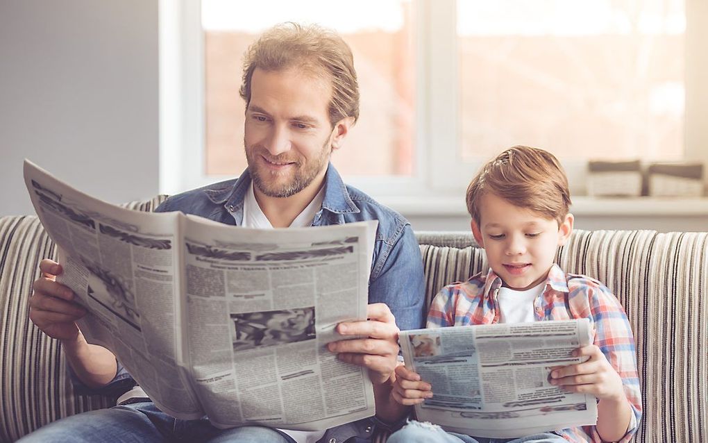 Na de Tweede Wereldoorlog maakten de ellenlange krantenkolommen met tekst plaats voor bondiger stukken met pakkende koppen en kernachtige introducties. beeld iStock