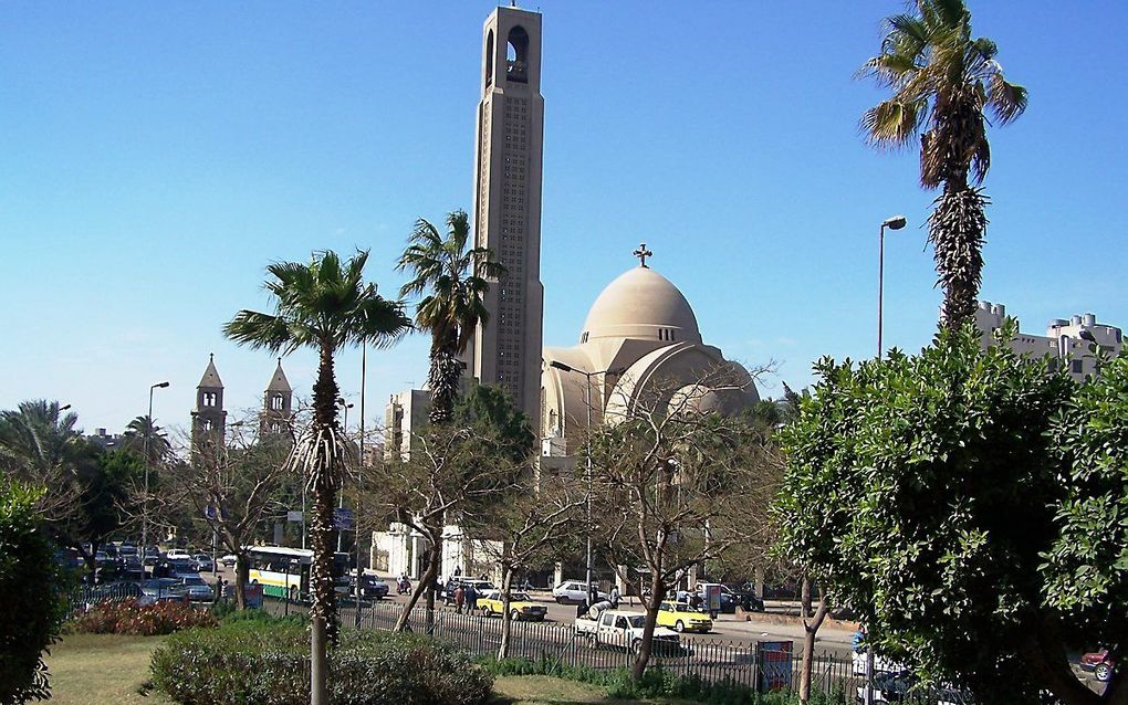 Een koptische kathedraal in de Egyptische hoofdstad Caïro. De afgebeelde kerk heeft geen relatie met het onderwerp. beeld RD