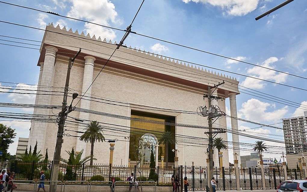 ”Salomo's Tempel" in Sao Paulo. beeld Shutterstock