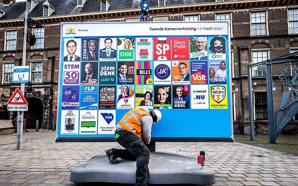 Van VVD tot PVV en van SP tot SGP