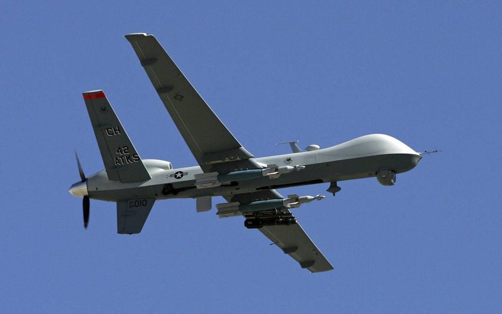 Fokker Landing Gear in Helmond mag het landingsgestel van alle Amerikaanse MQ-9 Reaper-drone bouwen. beeld AFP