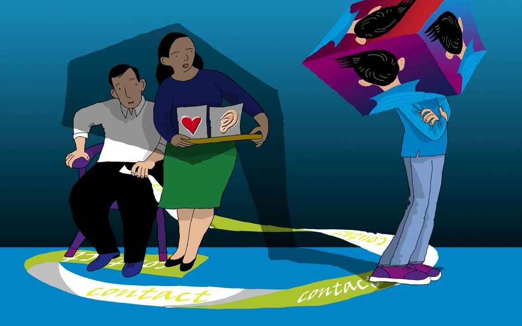 Kan ik een bezoek aan de vader weigeren als er een actief bevel is