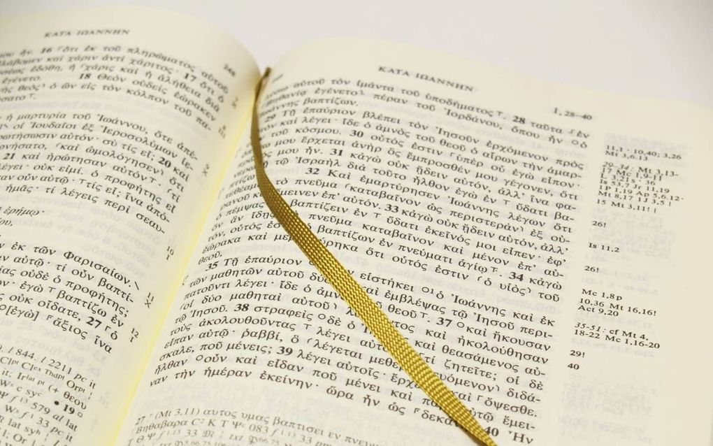 „Geen geschrift uit de oudheid is in zoveel handschriften of fragmenten ervan overgeleverd als het Nieuwe Testament.” beeld iStock
