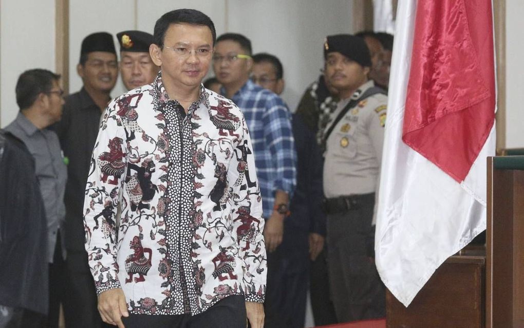 Uur van de waarheid voor christelijke gouverneur Jakarta