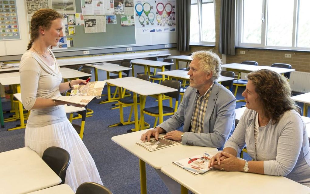 Ouders en dochter Van Woerden geven alle drie les op de Pieter Zandt