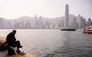 Skyline van Hong Kong. beeld AFP, Anthony Wallace