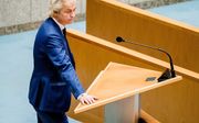 PVV-fractieleider Geert Wilders. beeld ANP, Bart Maat