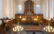 Interieur van de evangelisch-lutherse kerk in Den Haag. beeld Sjaak Verboom