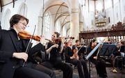 Uitvoering van de Matthäus Passion in Naarden, april 2014, door de Nederlandse Bachvereniging. beeld ANP, Martijn Beekman