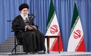 Ayatollah Ali Khamenei, de hoogste leider van Iran. beeld AFP / Hollandse Hoogte