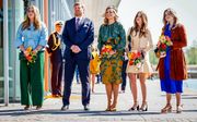 Afgelopen jaar vierde de koninklijke familie Koningsdag in Eindhoven. beeld ANP, Koen van Weel