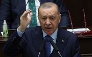 President Erdogan heeft weer ingegrepen bij de Turkse centrale bank. beeld AFP, Adem Altan