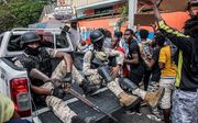 Leger in Haïti. beeld AFP, Valerie Baeriswyl