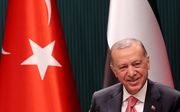 De Turkse president Recep Tayyip Erdogan vecht voor politiek lijfsbehoud. beeld AFP, Adem Alatan