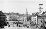Stadsbeeld Kopenhagen. beeld Joakim Garff, Sören Kierkegaard