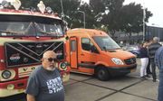In Almere kwamen zaterdag tientallen christelijke truckers bijeen. beeld RD