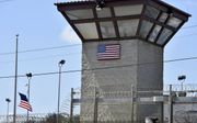 GUANTANAMO BAY. Beeld van de Amerikaanse gevangenis van Guantanamo Bay, op Cuba. beeld AFP, Mladen  Antonov