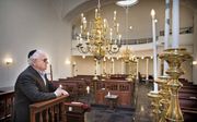 Voorzitter Benoit Wesly van de Joodse gemeente Maastricht. beeld RD, Henk Visscher