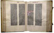 Gutenbergbijbel.  beeld RD