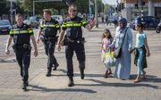 Politie in de Haagse Schilderswijk. beeld ANP, Arie Kievit