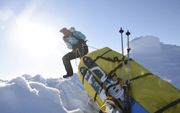 Bernice Notenboom tijdens een eerdere expeditie in 2014. „Het is heel spannend wat we nu gaan zien. Het ijs is nog veel slechter geworden.”