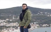 De Syrische vluchteling Abdullah Abdulrahim strandde in oktober op het Griekse eiland Samos. „Ik had niet verwacht dat er zulke strenge controles zouden zijn.” beeld Abdullah Abdulrahim