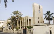 De eerste kerk in Bahrein, de rooms-katholieke Heilig Hartkerk, is geopend in 1939. Wat het regime van het Golfstaatje betreft is er vrijheid van religie, stelden ze vorige week nog eens in een verklaring. beeld RD