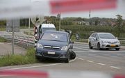 In het Limburgse Roosteren schoot de politie woensdag een verdachte man dood. beeld ANP