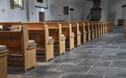 Nieuw vloer met vloerverwarming in de hervormde kerk van Kesteren.  beeld hervormde gemeente Kesteren