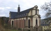 De abdij van Himmerod wordt binnenkort niet meer bewoond door monniken.  beeld Wikimedia