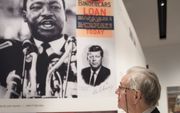 De tentoonstelling ”The American dream” besteedt ruim aandacht aan Martin Luther King. beeld Drents Museum, Sake Elzinga