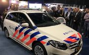 De nieuwe politieauto, van het merk Mercedes. beeld VDL Groep