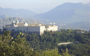 „Benedictijns leiderschap vraagt extra luistertalent.” Foto: het klooster van Benedictus op de Monte Cassino in Italië. beeld Montecassinotour