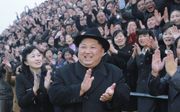 Kim Jong Un wil op de Spelen de show stelen.  beeld AFP
