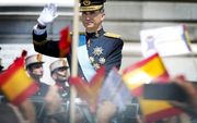De Spaanse koning viert volgende week zijn vijftigste verjaardag. beeld ANP, Robin Utrecht