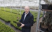 Directeur Hugo Paans: „We zien steeds meer interesse ontstaan in de groentensector. Heel belangrijk in het licht van de voedselschaarste.” beeld Anton Dommerholt