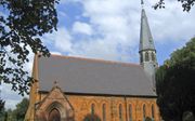 Dorpskerk in Little Leigh, Cheshire. Engelse kerken gaan het platteland helpen aan sneller internet. beeld Wikimedia