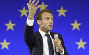 President Macron. beeld AFP, Ludovic Marin