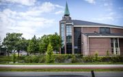 De synode van de Gereformeerde Gemeenten in Nederland (GGiN) kwam woensdag bijeen in het kerkgebouw De Hoeksteen in Barneveld.  beeld ANP, Rob Engelaar
