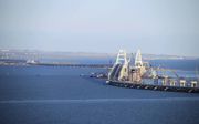 Een brug tussen de Krim en het Russische vasteland moet het schiereiland verder ontsluiten. beeld Floris Akkerman