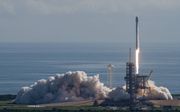 De vijfde missie van de X-37B startte op 7 september 2017 op de top van een herbruikbare SpaceX-raket. beeld AFP, SpaceX